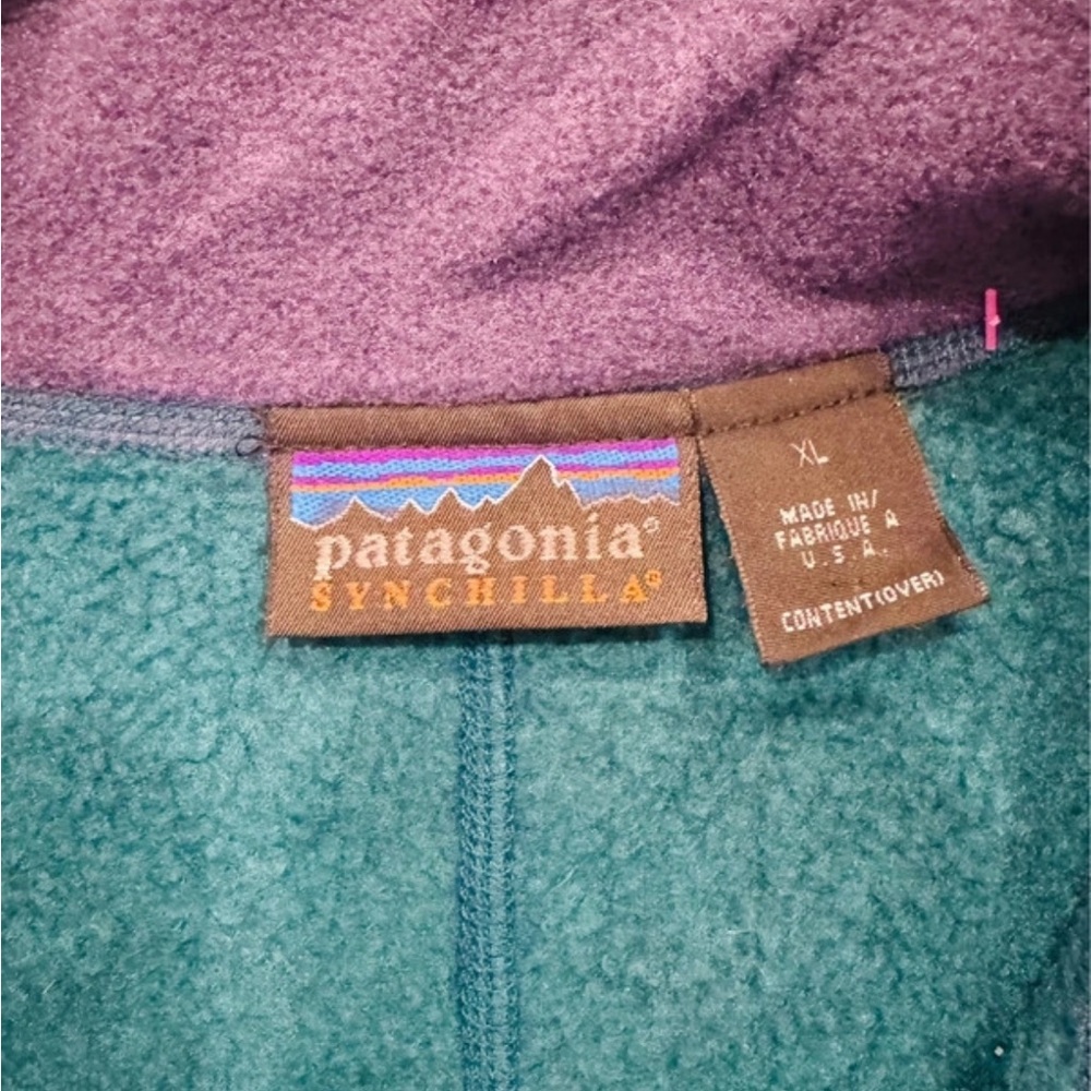 Patagonia Fleece Vintage zip up - Picture 4 of 4